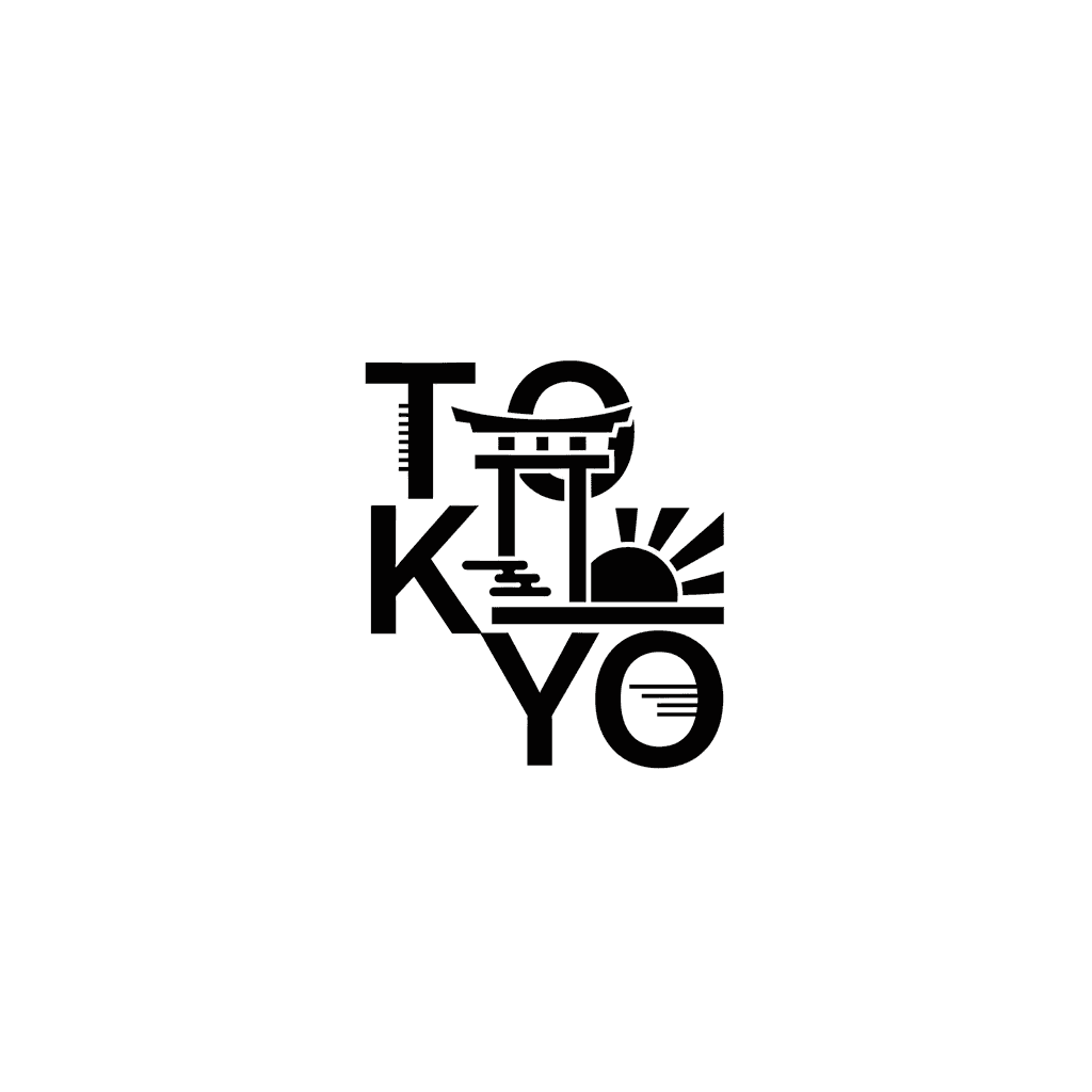 Постер «Tokyo» — типографика, автор Иван Зайцев